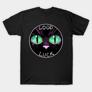 GOOD LUCK BLACK CAT T-Shirt